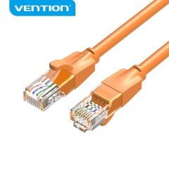 LAN UTP Cat.6 Patch Cable - 1M Orange - IBEOF LAN UTP Cat.6 Patch Cable - 1M Orange - IBEOF