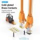 LAN UTP Cat.6 Patch Cable - 1M Orange - IBEOF LAN UTP Cat.6 Patch Cable - 1M Orange - IBEOF