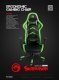 геймърски стол Gaming Chair CH-106 Black/Green
