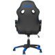 геймърски стол Gaming Chair CH-301 Black/Blue - MARVO-CH-301-BL