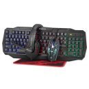 Gaming COMBO CM-406 - Keyboard, Mouse, Headset, Mousepad - XTRM-CM-406