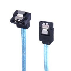 Cable SATA3 60cm /w Lock, 1 Right angle - CPD-7P6G-BA60 Cable SATA3 60cm /w Lock, 1 Right angle - CPD-7P6G-BA60