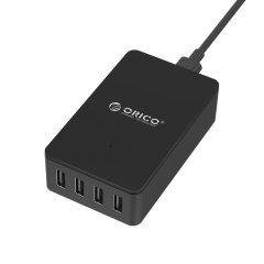 зарядно за стена Smart Charger 220V - 34W 4 port black - CSE-4U зарядно за стена Smart Charger 220V - 34W 4 port black - CSE-4U