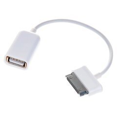 Кабел OTG Samsung M / USB AF White - CU277-W-0.2m Кабел OTG Samsung M / USB AF White - CU277-W-0.2m