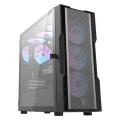 Case ATX - DK431 Mesh Black - 4 fans included Case ATX - DK431 Mesh Black - 4 fans included