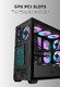 Case ATX - DS900 Mesh Black - 4 x 120 mm A-RGB fans included Case ATX - DS900 Mesh Black - 4 x 120 mm A-RGB fans included