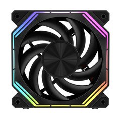 Комплект вентилатори Fan Pack 3-in-1 3x120mm - INF34 Black, Daisy-Chain, Addressable RGB Комплект вентилатори Fan Pack 3-in-1 3x120mm - INF34 Black, Daisy-Chain, Addressable RGB