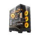 кутия Case ATX - K430 Black - 6 x 120 mm A-RGB fans included, USB-C кутия Case ATX - K430 Black - 6 x 120 mm A-RGB fans included, USB-C