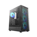 DeepCool кутия Case ATX - CC550 4F - 4 ARGB Fans DeepCool кутия Case ATX - CC550 4F - 4 ARGB Fans