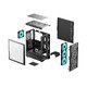 кутия Case ATX - CC550 4F - 4 ARGB Fans кутия Case ATX - CC550 4F - 4 ARGB Fans