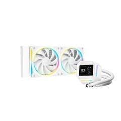водно охлаждане Water Cooling LM240 WH - 2.4 inch IPS Display, Addressable RGB водно охлаждане Water Cooling LM240 WH - 2.4 inch IPS Display, Addressable RGB