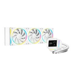 водно охлаждане Water Cooling LM360 WH - 2.4 inch IPS Display, Addressable RGB водно охлаждане Water Cooling LM360 WH - 2.4 inch IPS Display, Addressable RGB