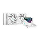 DeepCool Water Cooling LT520 White - Addressable RGB, Infinity mirror design - LGA1700/AM5