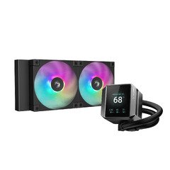 водно охлаждане Water Cooling MYSTIQUE 240 ARGB - LCD Screen водно охлаждане Water Cooling MYSTIQUE 240 ARGB - LCD Screen
