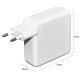 Laptop Adapter Apple - 61W TYPE-C With USB-C Cable - MAKKI-NA-AP-37