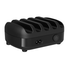 Charger Station 220V - 5 x USB 40W black - DUK-5P-EU-BK Charger Station 220V - 5 x USB 40W black - DUK-5P-EU-BK