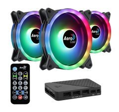 Fan Pack 3-in-1 3x120mm - DUO 12 Pro - Addressable RGB with Hub, Remote - ACF3-DU10227.11 Fan Pack 3-in-1 3x120mm - DUO 12 Pro - Addressable RGB with Hub, Remote - ACF3-DU10227.11