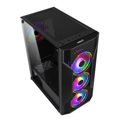 Кутия Case ATX Gaming - F09 RGB 3F Mesh Кутия Case ATX Gaming - F09 RGB 3F Mesh