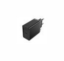 Fast Charger Wall - QC4.0, PD3.0 Type-C, 30W Black - FAIB0