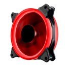 Fan 120mm - RED LED Double Ring