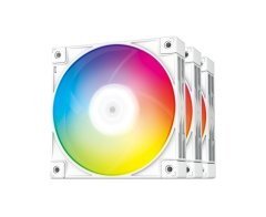 Комплект вентилатори Fan Pack 3-in-1 3x120mm - FC120 White, Addressable RGB Комплект вентилатори Fan Pack 3-in-1 3x120mm - FC120 White, Addressable RGB