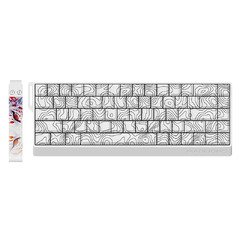 професионална геймърска механична клавиатура Professional Gaming Mechanical Keyboard FIRE 68 ULTRA - 8K, Gateron Magnetic Jade Switches - White Counto професионална геймърска механична клавиатура Professional Gaming Mechanical Keyboard FIRE 68 ULTRA - 8K, Gateron Magnetic Jade Switches - White Counto