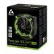 охлаждане за процесор Freezer 33 eSports ONE - Green - LGA2066/LGA2011/LGA1151/AM4 охлаждане за процесор Freezer 33 eSports ONE - Green - LGA2066/LGA2011/LGA1151/AM4