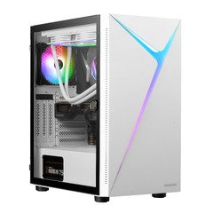кутия Case ATX - ARGUS E4 Elite White - RGB, Tempered Glass кутия Case ATX - ARGUS E4 Elite White - RGB, Tempered Glass