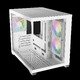 Case mATX - AURA GC10M White - 3 x 120 mm A-RGB, Tempered Glass Case mATX - AURA GC10M White - 3 x 120 mm A-RGB, Tempered Glass