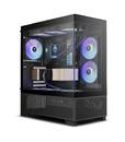 Gamdias кутия Case mATX - AURA GC12 ARGB BK - 6 x 120 mm A-RGB, USB-C, Tempered Glass Gamdias кутия Case mATX - AURA GC12 ARGB BK - 6 x 120 mm A-RGB, USB-C, Tempered Glass