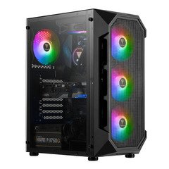 кутия Case ATX - AURA GC1 - aRGB, Tempered Glass кутия Case ATX - AURA GC1 - aRGB, Tempered Glass