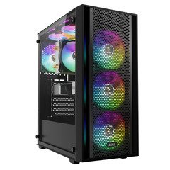 Case ATX - AURA GC2 Elite - Mesh, RGB, Tempered Glass Case ATX - AURA GC2 Elite - Mesh, RGB, Tempered Glass