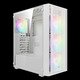 кутия Case ATX - AURA GC2 Elite White - Mesh, RGB, Tempered Glass