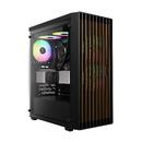 Gamdias Case ATX - AURA GC4 ELITE - Addressable RGB, Wood Gamdias Case ATX - AURA GC4 ELITE - Addressable RGB, Wood