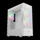 Case ATX - AURA GC5 ELITE ARGB WH - Addressable RGB, Mesh, Digital Display Case ATX - AURA GC5 ELITE ARGB WH - Addressable RGB, Mesh, Digital Display