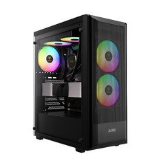 кутия Case ATX - AURA GC6 ELITE ARGB BK - Addressable RGB, Mesh кутия Case ATX - AURA GC6 ELITE ARGB BK - Addressable RGB, Mesh