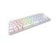 геймърска клавиатура Gaming Keyboard Mechanical - HERMES E3 RGB - White, 61 keys, 1000Hz геймърска клавиатура Gaming Keyboard Mechanical - HERMES E3 RGB - White, 61 keys, 1000Hz