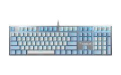 механична клавиатура Gaming Keyboard Mechanical  - HERMES M5 - 1000Hz, Aluminium plate