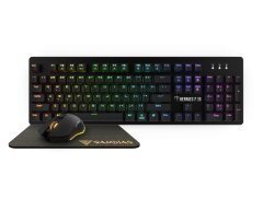 Геймърски комплект Gaming COMBO Mechanical HERMES P1B 3-in-1 - Keyboard, Mouse, Mousepad Геймърски комплект Gaming COMBO Mechanical HERMES P1B 3-in-1 - Keyboard, Mouse, Mousepad