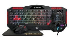 геймърски комплект Gaming COMBO 4-in-1 Keyboard, Mouse, Headphones, Pad - POSEIDON M2