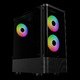 Case ATX - TALOS E3 CG - 3 x 120 mm A-RGB, Curved Glass Case ATX - TALOS E3 CG - 3 x 120 mm A-RGB, Curved Glass