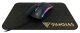 Геймърска мишка Mouse - ZEUS M2 RGB + PAD - 10800dpi, weight tunning