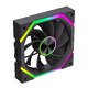 Fan Pack 3-in-1 3x120mm - FN12A-N2 WL-R - Reverse, Daisy-Chain, A-RGB Fan Pack 3-in-1 3x120mm - FN12A-N2 WL-R - Reverse, Daisy-Chain, A-RGB