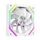 Fan Pack 3-in-1 3x120mm - FN12A-N2 WL-RW - Reverse, Daisy-Chain, A-RGB, White Fan Pack 3-in-1 3x120mm - FN12A-N2 WL-RW - Reverse, Daisy-Chain, A-RGB, White