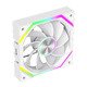 Fan Pack 3-in-1 3x120mm - FN12A-N2 WL-RW - Reverse, Daisy-Chain, A-RGB, White Fan Pack 3-in-1 3x120mm - FN12A-N2 WL-RW - Reverse, Daisy-Chain, A-RGB, White