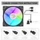 Fan 120mm - FN12A-S5 - Addressable RGB Fan 120mm - FN12A-S5 - Addressable RGB