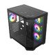 кутия Case ATX - HYPE-A Black - 4 x 120 mm Addressable RGB fans кутия Case ATX - HYPE-A Black - 4 x 120 mm Addressable RGB fans