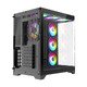 кутия Case ATX - HYPE-A Black - 4 x 120 mm Addressable RGB fans кутия Case ATX - HYPE-A Black - 4 x 120 mm Addressable RGB fans