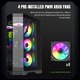 кутия Case ATX - HYPE-A Black - 4 x 120 mm Addressable RGB fans кутия Case ATX - HYPE-A Black - 4 x 120 mm Addressable RGB fans