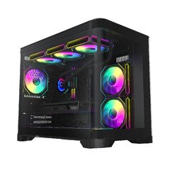 кутия Case mATX - HYPE-M Black - 3 x 120 mm Addressable RGB fans кутия Case mATX - HYPE-M Black - 3 x 120 mm Addressable RGB fans